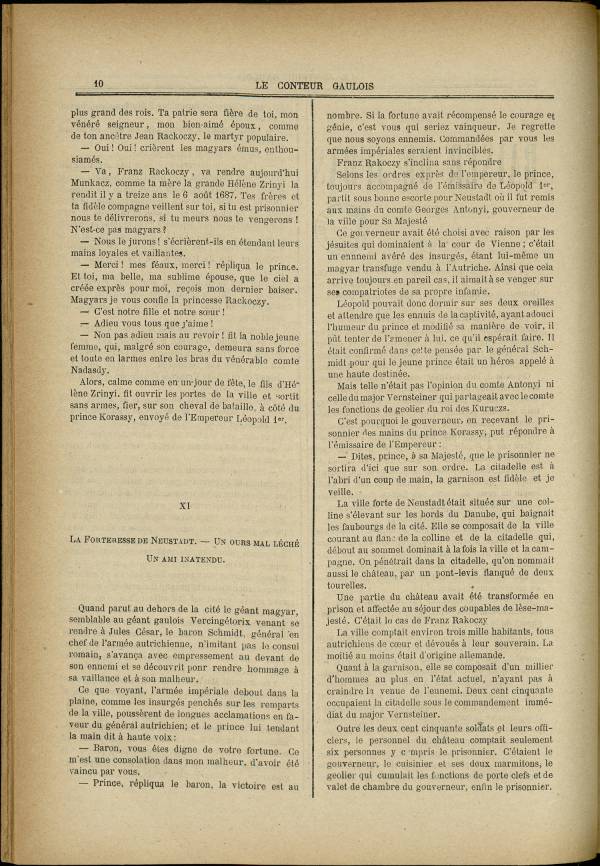
						Affichage en mode lecture de la page
					