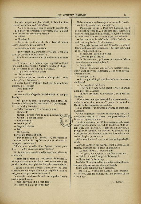 
						Affichage en mode lecture de la page
					