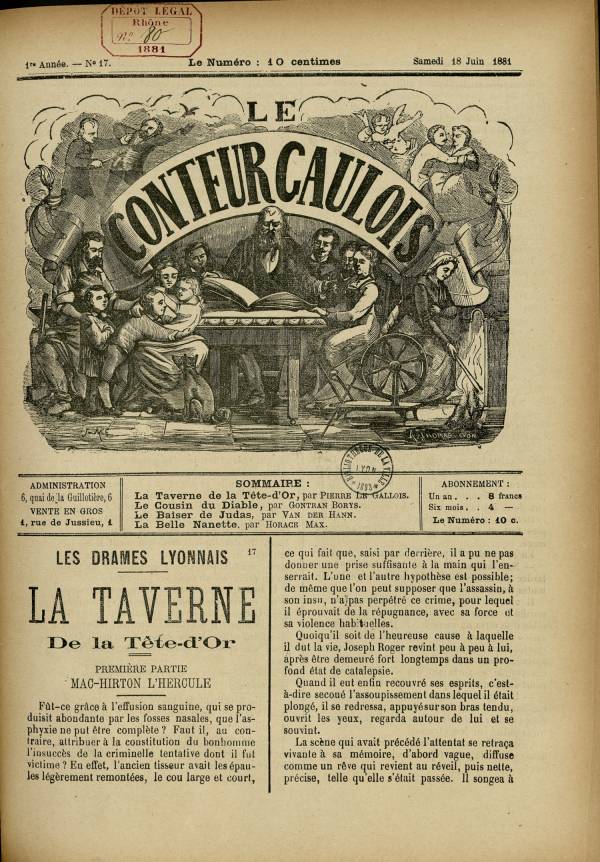 
						Affichage en mode lecture de la page
					
