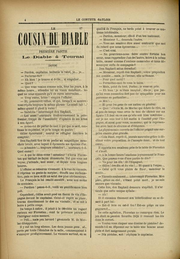
						Affichage en mode lecture de la page
					