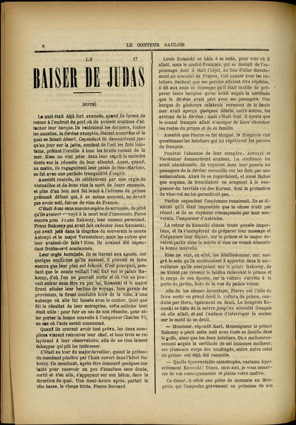 
						Affichage en mode lecture de la page
					