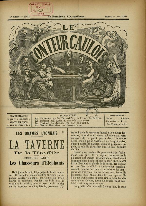 
						Affichage en mode lecture de la page
					