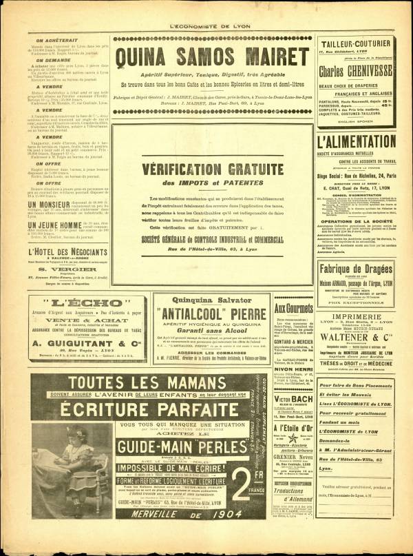 
						Affichage en mode lecture de la page
					