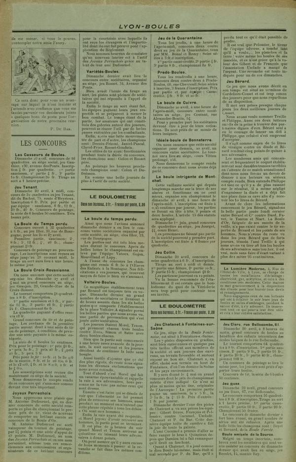 
						Affichage en mode lecture de la page
					