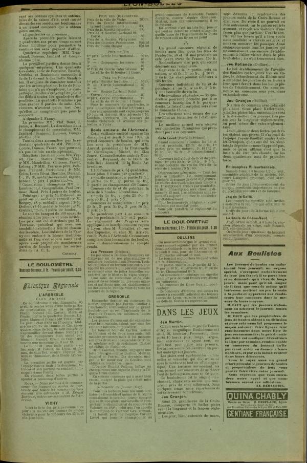 
						Affichage en mode lecture de la page
					