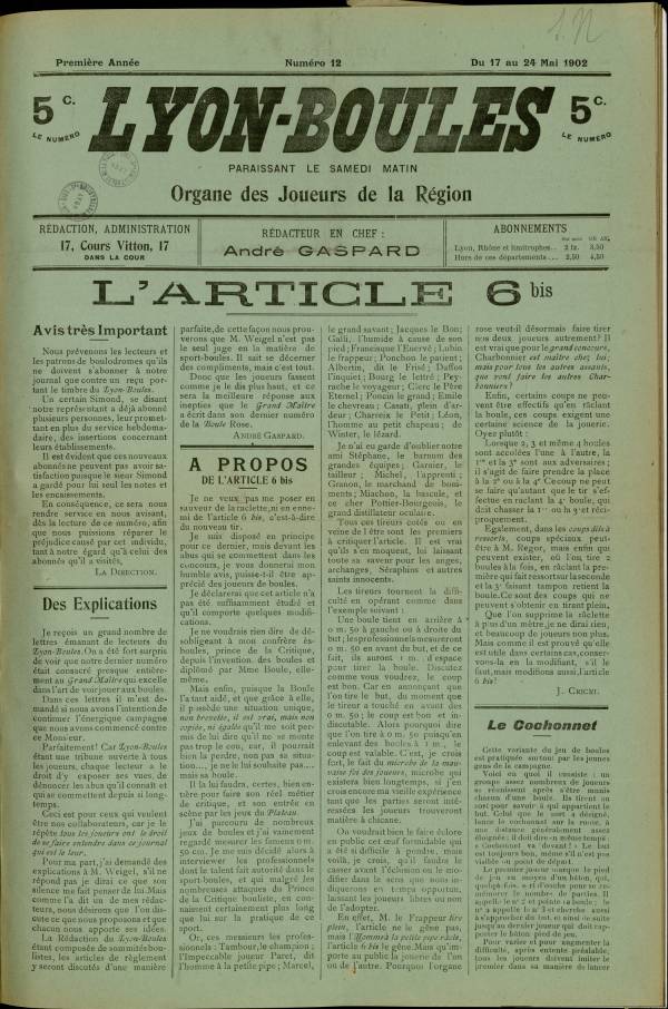 
						Affichage en mode lecture de la page
					
