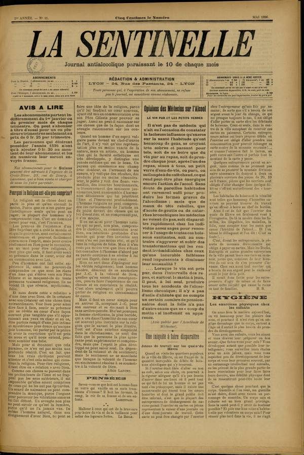 
						Affichage en mode lecture de la page
					
