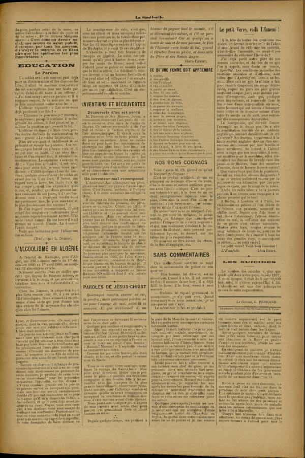 
						Affichage en mode lecture de la page
					
