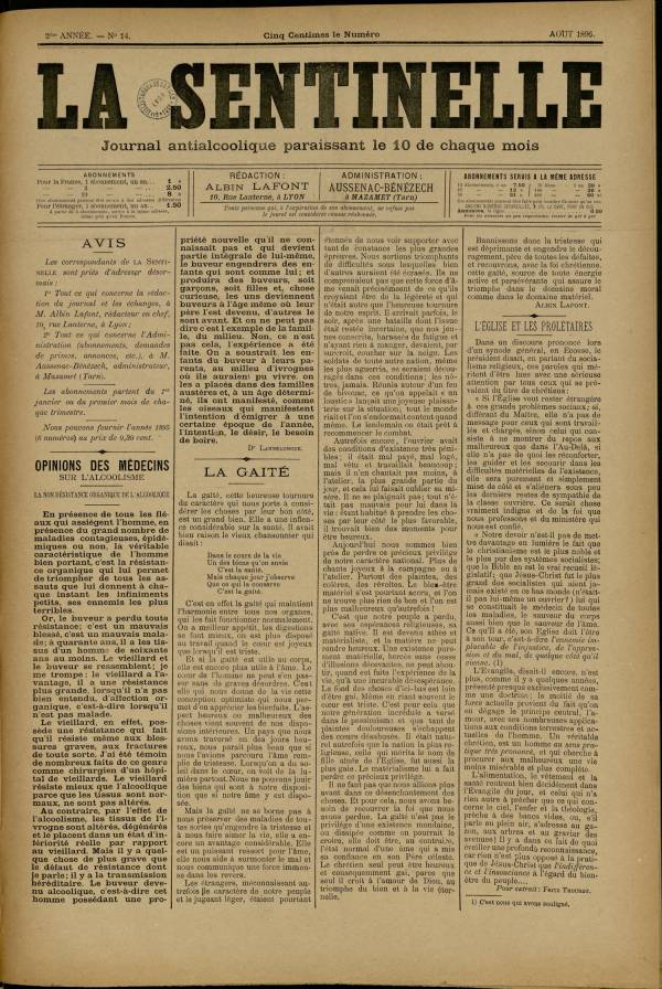 
						Affichage en mode lecture de la page
					