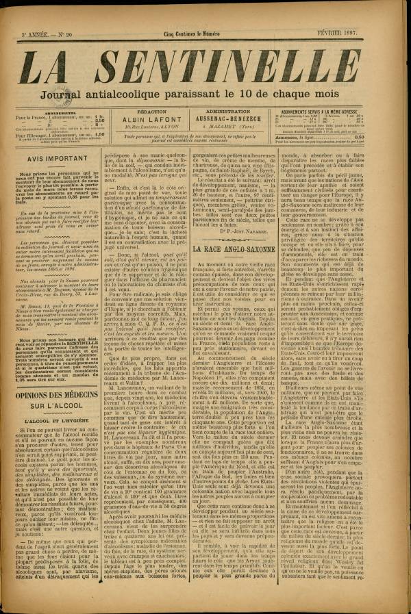
						Affichage en mode lecture de la page
					