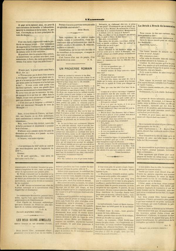 
						Affichage en mode lecture de la page
					