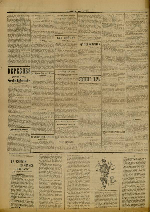 
						Affichage en mode lecture de la page
					