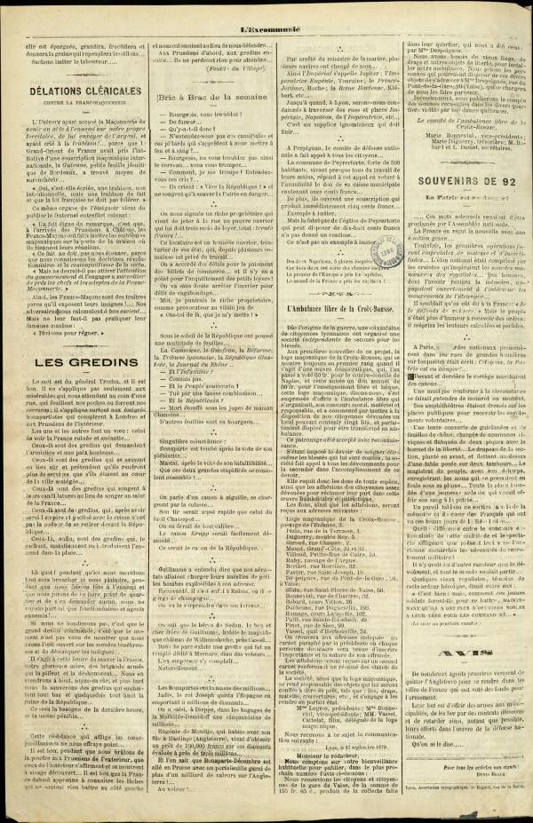 
						Affichage en mode lecture de la page
					
