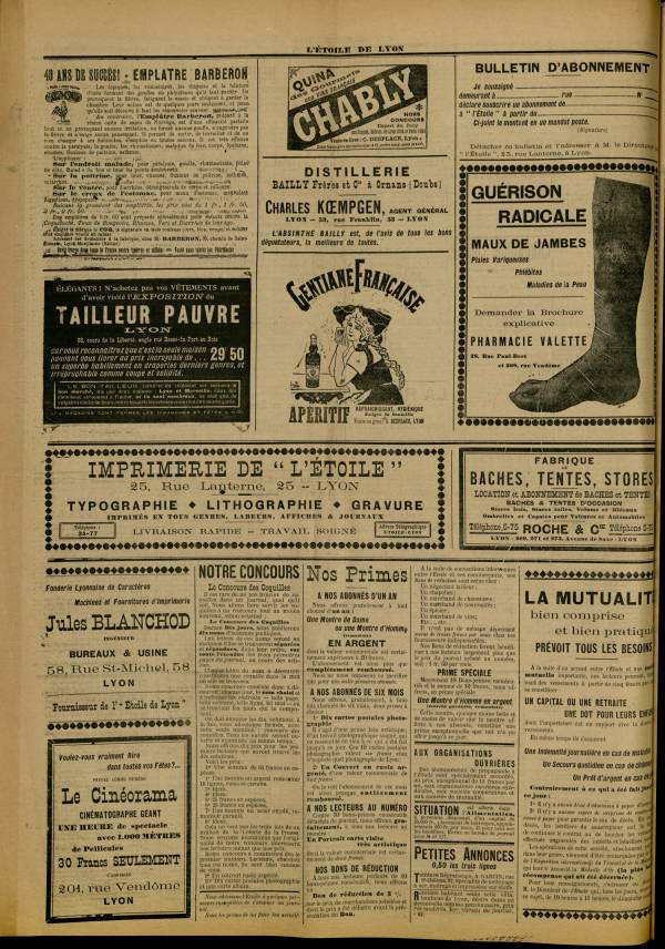 
						Affichage en mode lecture de la page
					