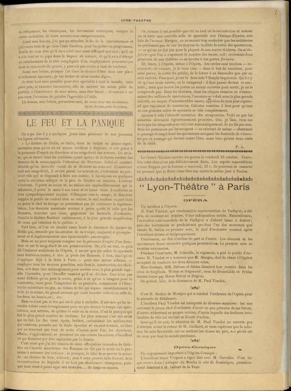 
						Affichage en mode lecture de la page
					