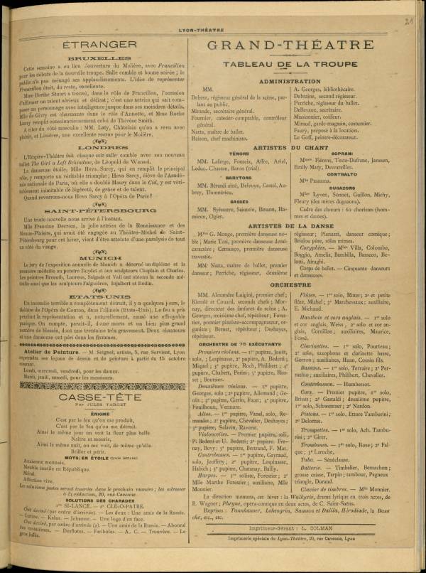 
						Affichage en mode lecture de la page
					