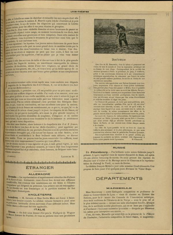 
						Affichage en mode lecture de la page
					