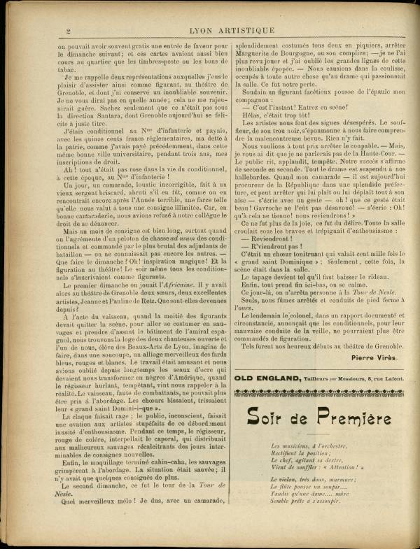 
						Affichage en mode lecture de la page
					