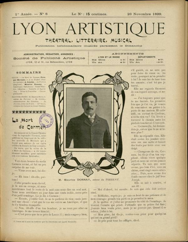 
						Affichage en mode lecture de la page
					