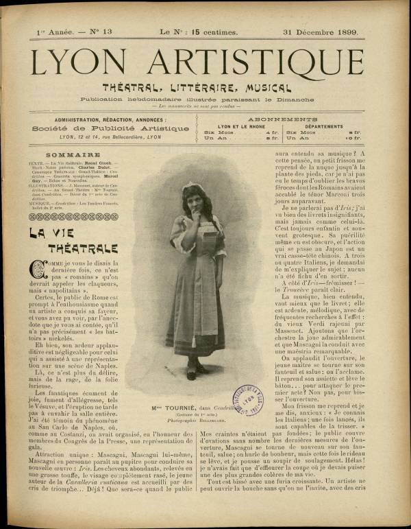 
						Affichage en mode lecture de la page
					