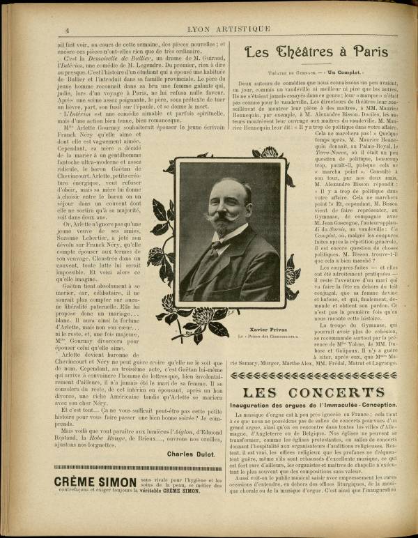 
						Affichage en mode lecture de la page
					