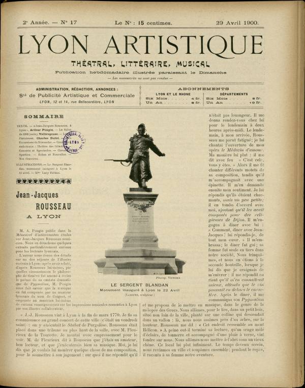 
						Affichage en mode lecture de la page
					