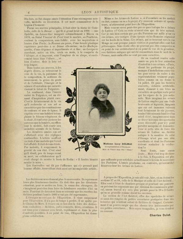 
						Affichage en mode lecture de la page
					