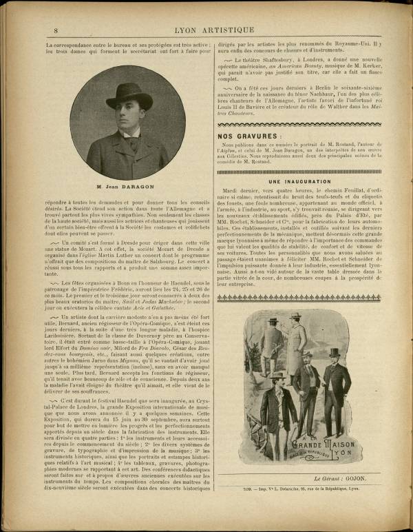 
						Affichage en mode lecture de la page
					