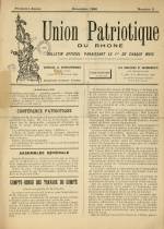 Union Patriotique du Rhône, Première Année - N°2