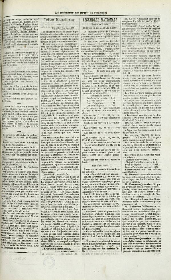
						Affichage en mode lecture de la page
					