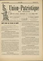 Union Patriotique du Rhône, Deuxième Année - N°10