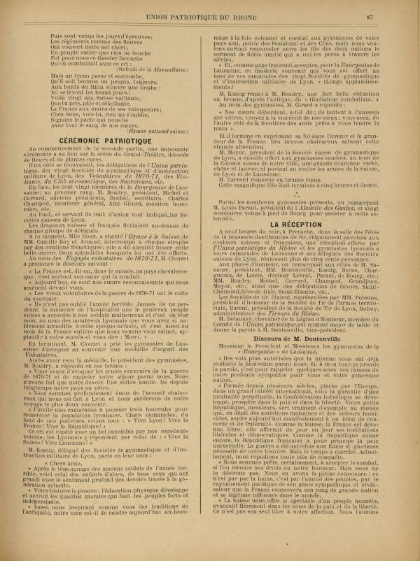 
						Affichage en mode lecture de la page
					