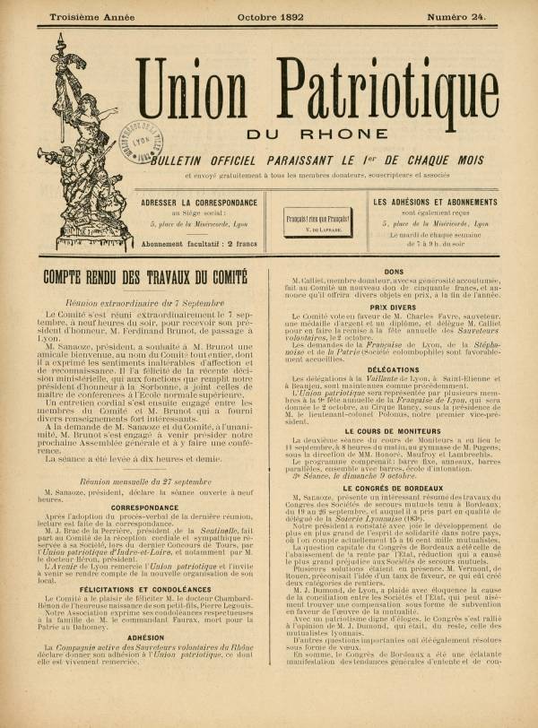 
						Affichage en mode lecture de la page
					