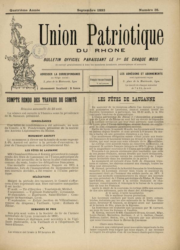 
						Affichage en mode lecture de la page
					