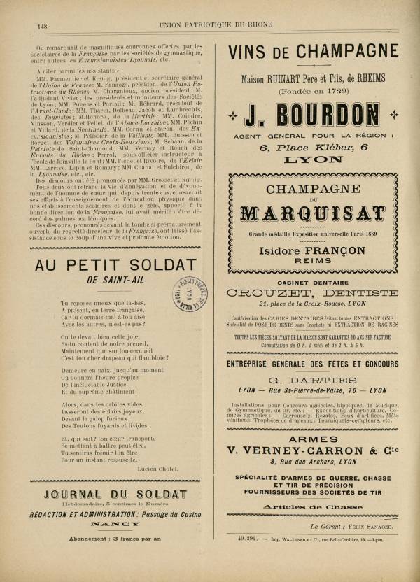 
						Affichage en mode lecture de la page
					
