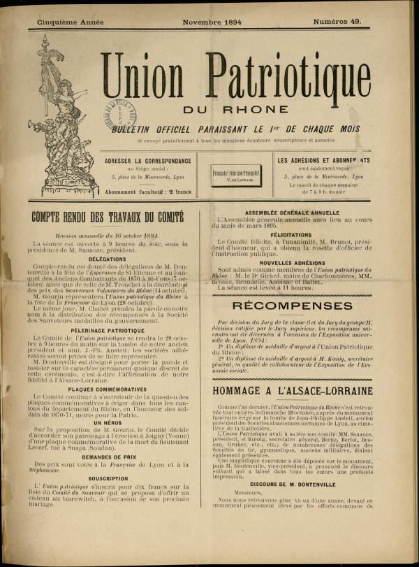 
						Affichage en mode lecture de la page
					