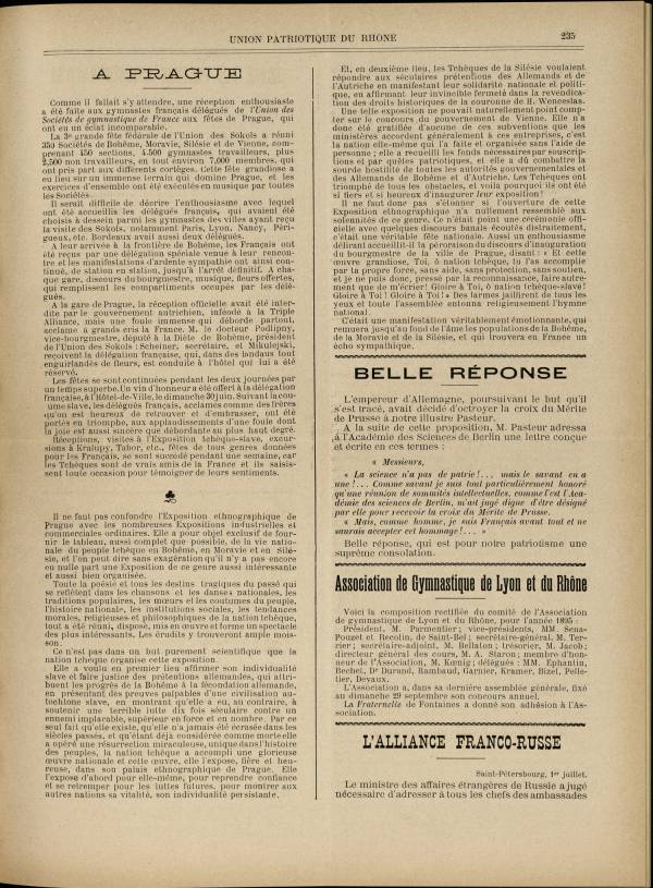 
						Affichage en mode lecture de la page
					