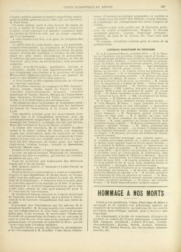 
						Affichage en mode lecture de la page
					