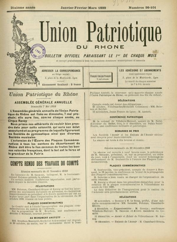 
						Affichage en mode lecture de la page
					