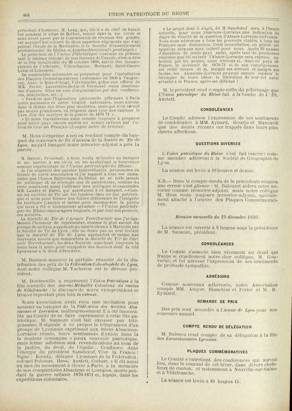 
						Affichage en mode lecture de la page
					