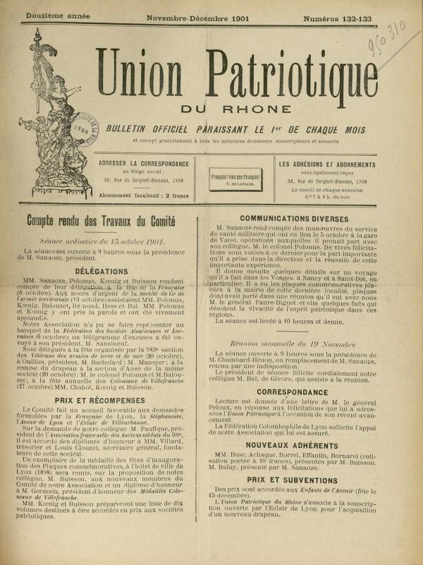 
						Affichage en mode lecture de la page
					