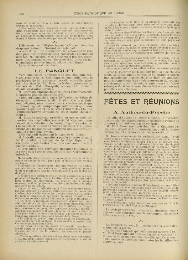 
						Affichage en mode lecture de la page
					