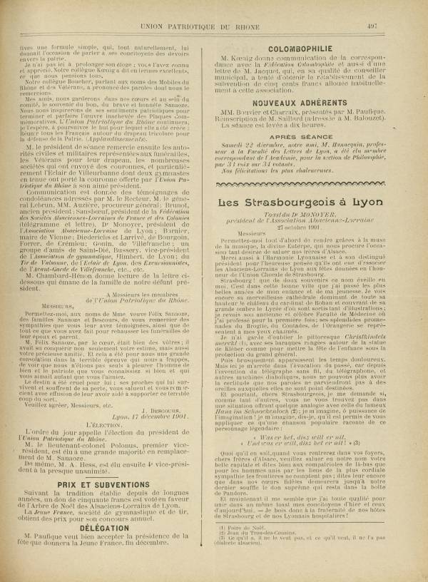 
						Affichage en mode lecture de la page
					