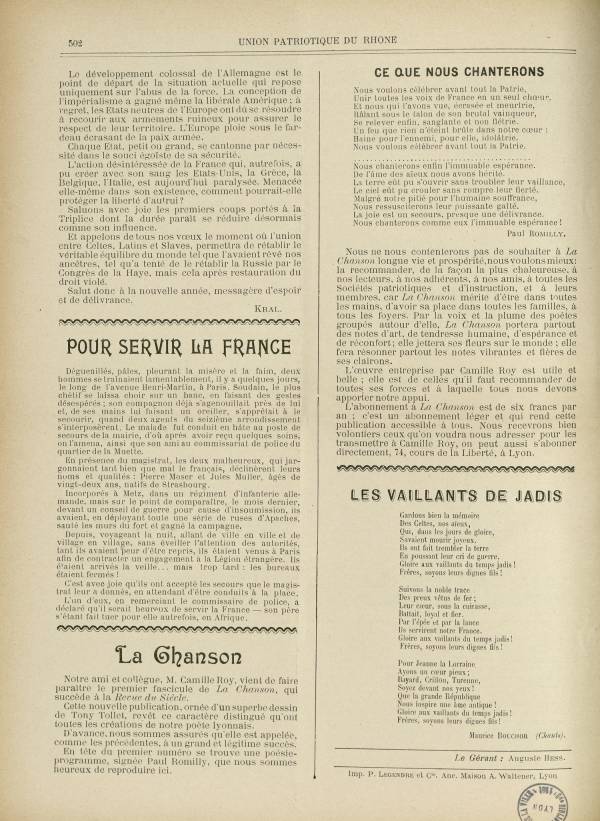 
						Affichage en mode lecture de la page
					
