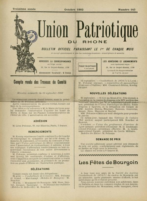 
						Affichage en mode lecture de la page
					
