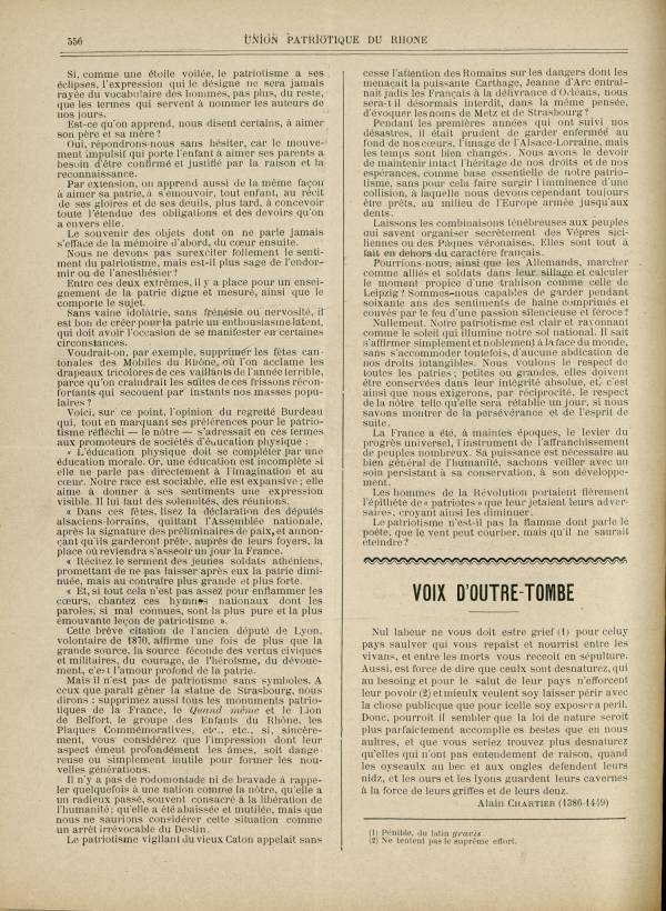 
						Affichage en mode lecture de la page
					