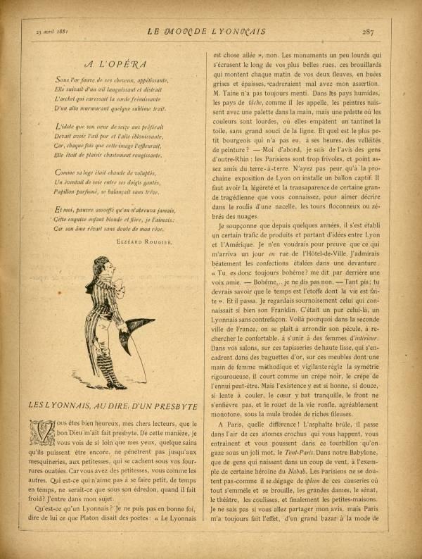 
						Affichage en mode lecture de la page
					