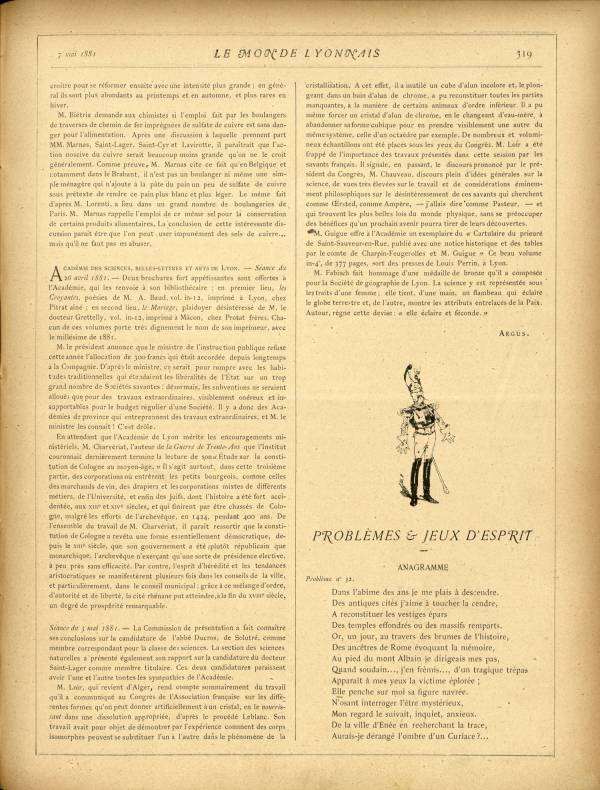 
						Affichage en mode lecture de la page
					