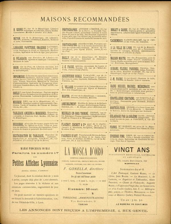 
						Affichage en mode lecture de la page
					