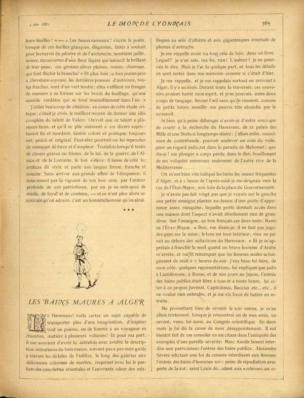 
						Affichage en mode lecture de la page
					